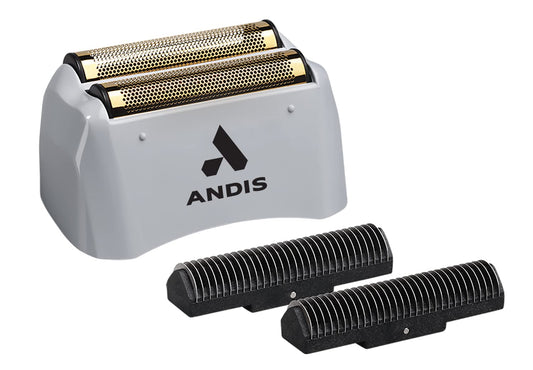 Andis 17280 ProFoil Lithium Shaver Replacement Titanium Foil Assembly and Inner Cutters, Gray : Everything Else