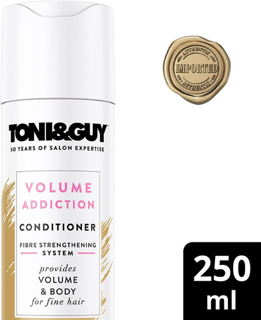 Toni & Guy Volume Addiction Hair Volumising Conditioner For Fine Hair, 250Ml (Pack Of 2)
