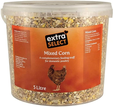 Extra Select Mixed Corn Poultry Feed Tub, 5 Litre?07MCB5