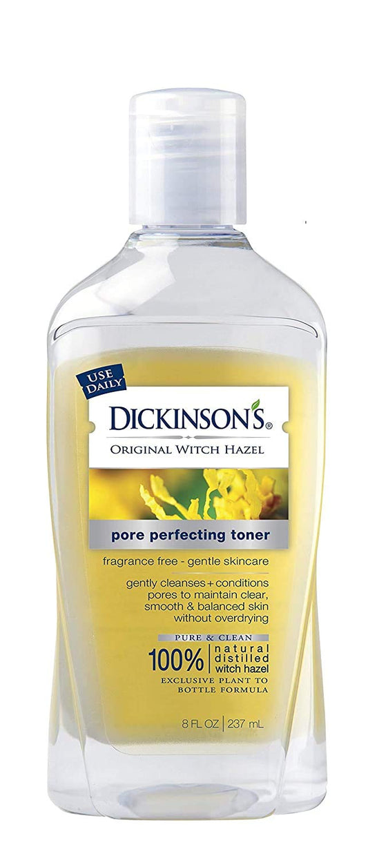 Dickinson's Original Witch Hazel Pore-perfecting Toner,100% Natural, 16 Fl Oz (Pack of 6) : Beauty & Personal Care