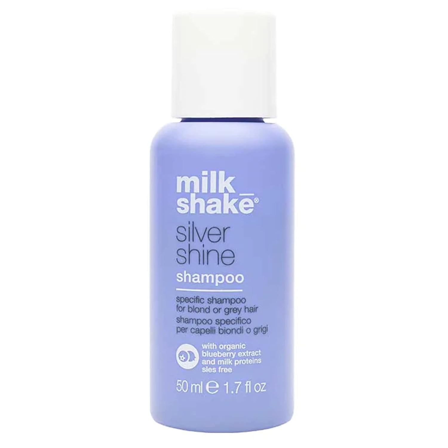 Milk_Shake Silver Shine Purple Shampoo For Blonde Hair - Blonde Shampoo For Brassy Hair 100% Sles-Free 1.7 Fl Oz