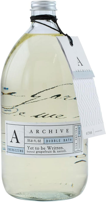 Archive Journey Within Bubble Bath For Adults, 33.8 Fl. Oz. – Grapefruit & Neroli Fragrance – Blend Of Natural Oils, Refine Bath Bubbles For Women Or Men, Adult Bubble Bath