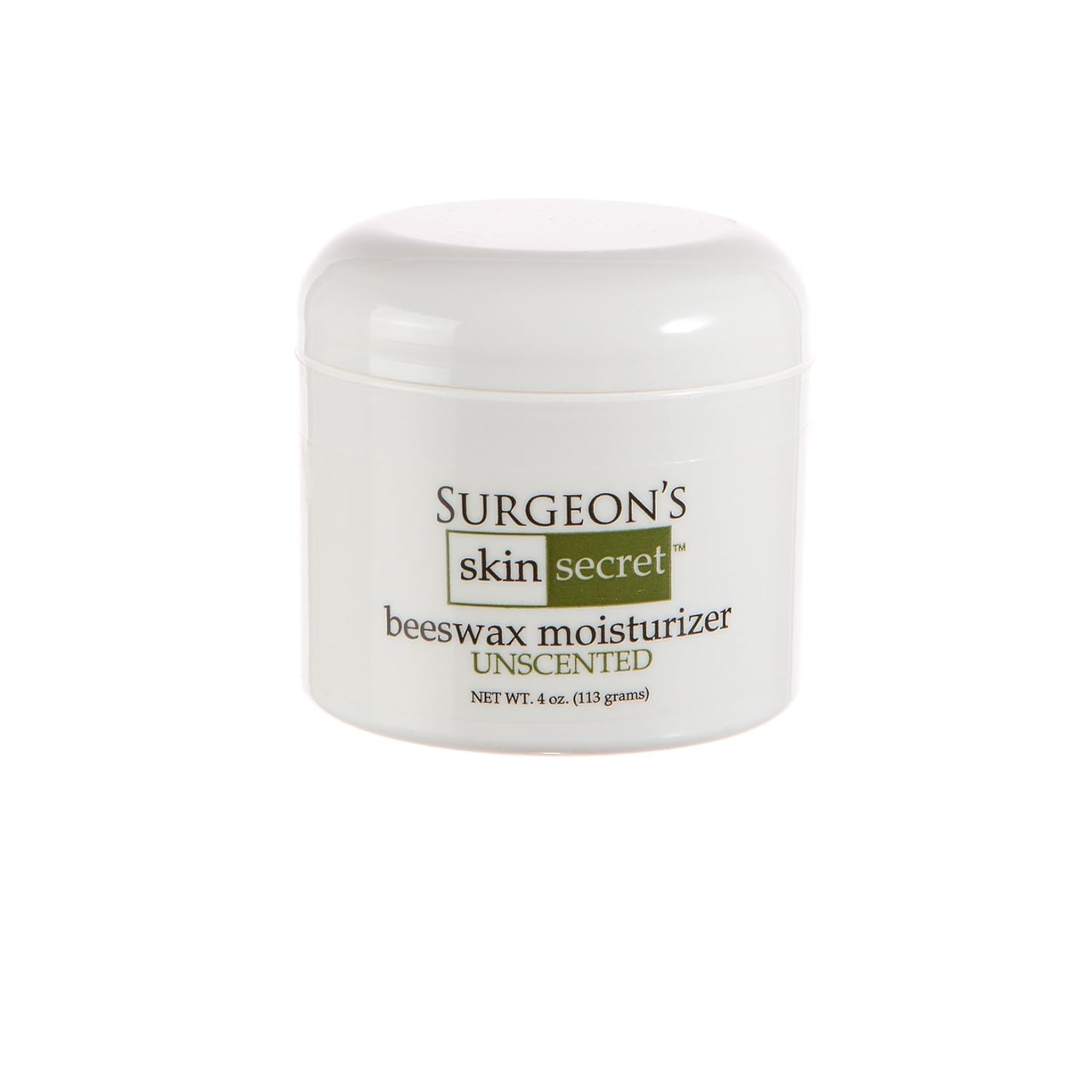 Surgeon'S Skin Secret Beeswax Moisturizer 4Oz. Jar - Unscented