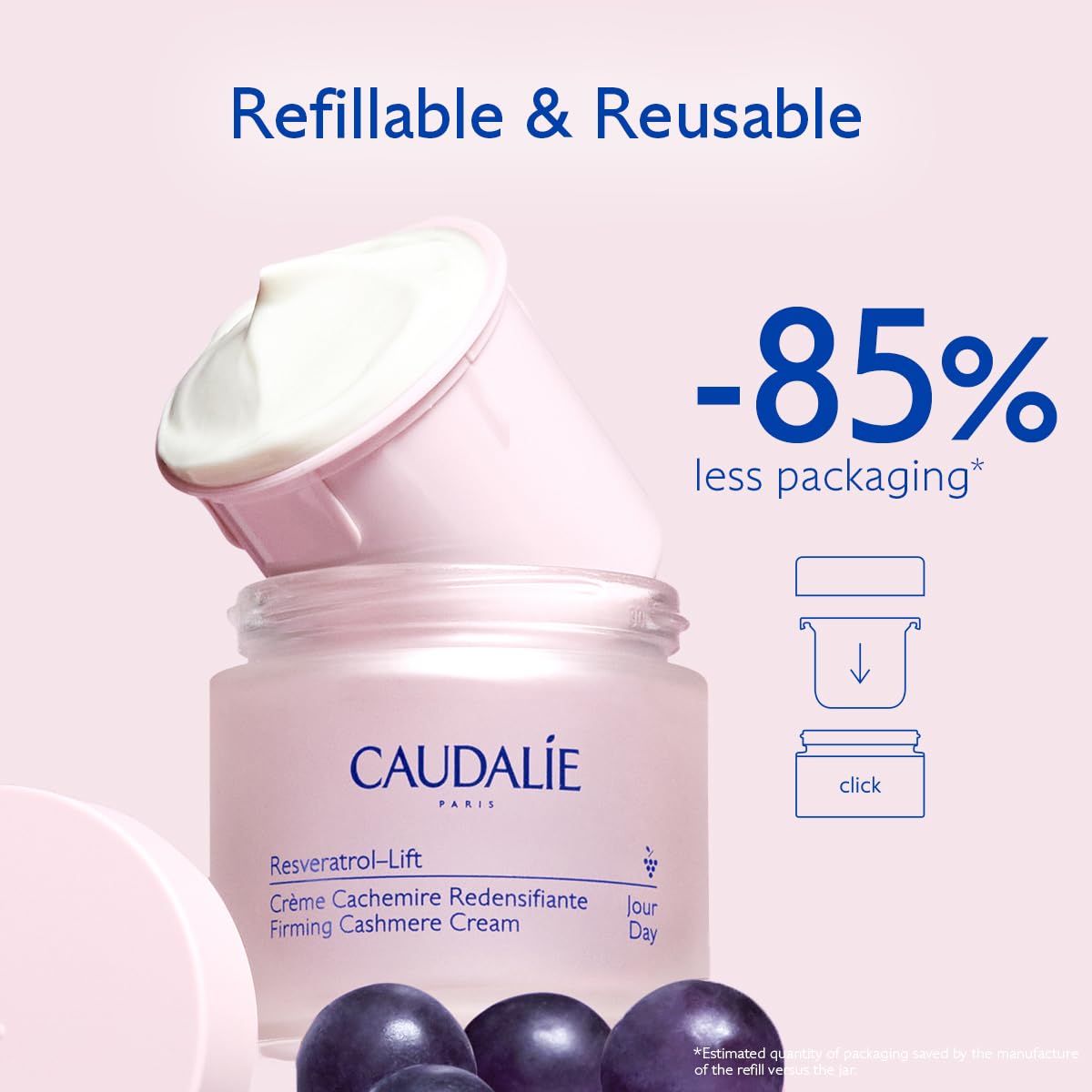 Caudalie Resveratrol Lift Retinol Alternative Firming Cashmere Moisturizer : Beauty & Personal Care