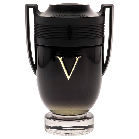Paco Rabanne Invictus Victory 3-Piece Tin Box Set For Men, (3.4 Oz Eau De Parfum Extreme Natural Spray + 5.1 Oz Deodorant Spray + 0.34 Oz Eau De Toilette Spray)