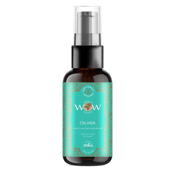 Mks Eco Wow Oilixir Multi-Use Hair & Skin Oil, Halcyon Scent - 2 Fl Oz - Free From Silicones, Sulfate Cleansers, Parabens, Gluten, Mineral Oil & Petrolatum - Vegan, Cruelty Free