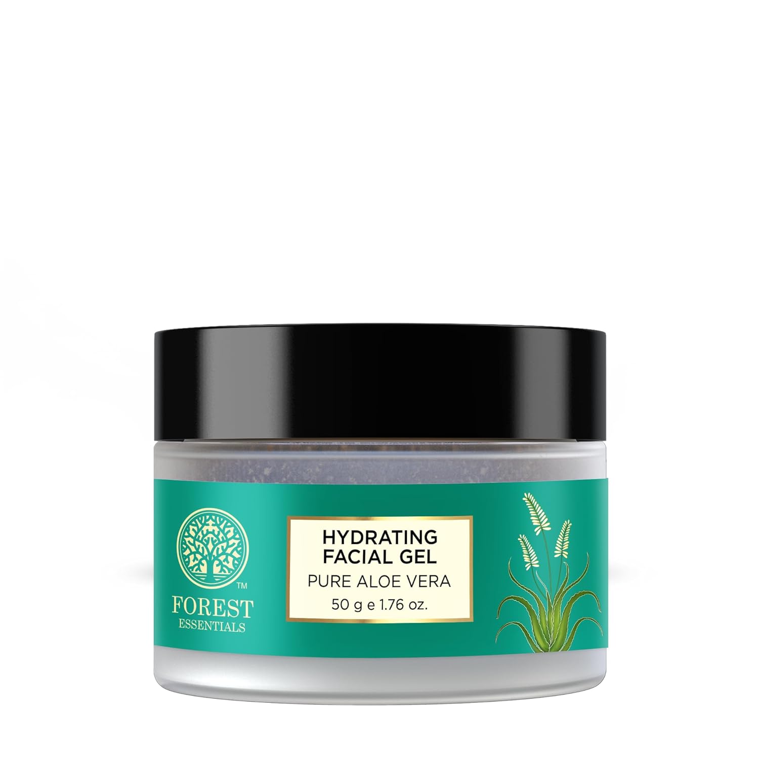 Forest Essentials Light Hydrating Facial Gel - Pure Aloe Vera 50G