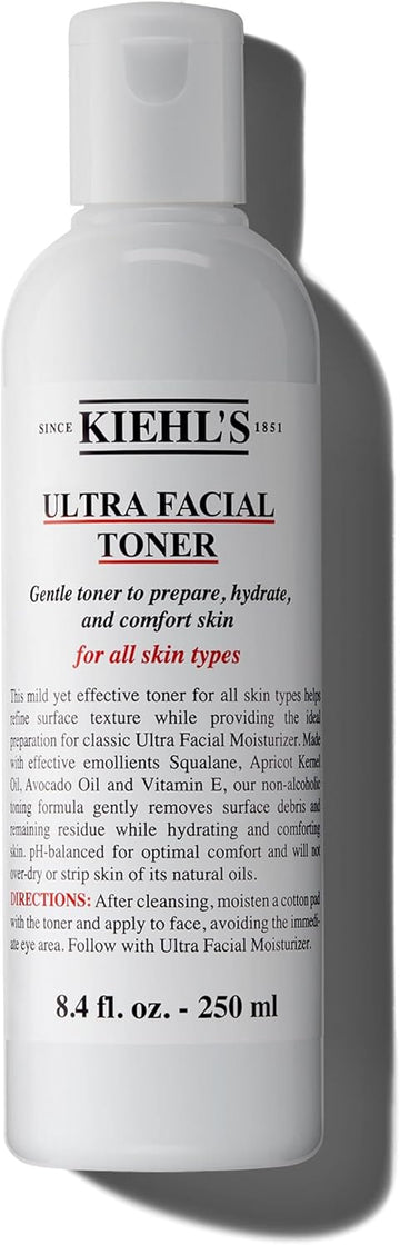 Kiehl'S Ultra Facial Toner With Squalane, Gentle Alcohol-Free Face Toner, 250Ml