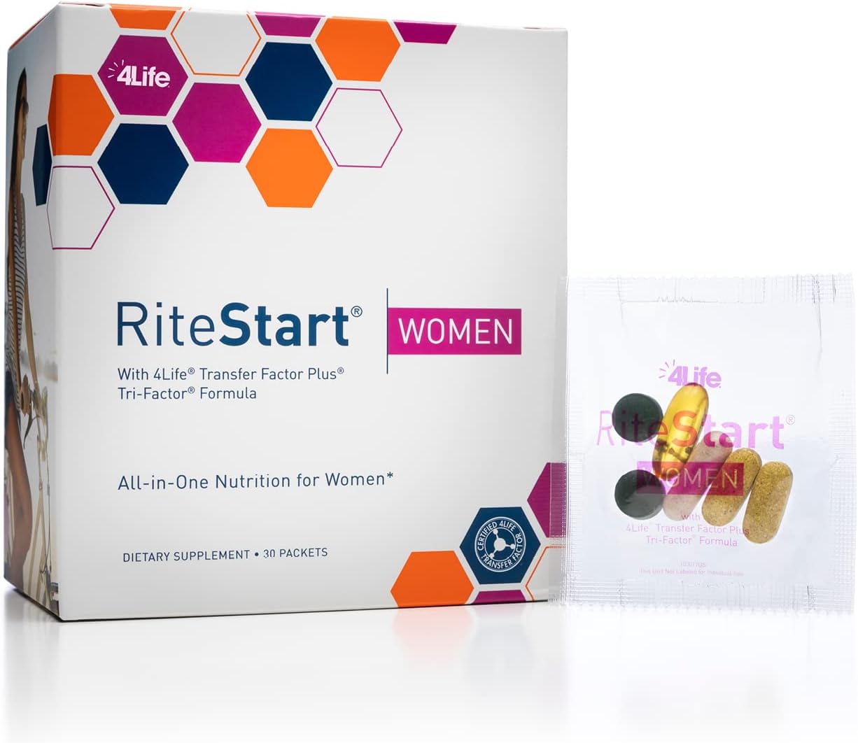 4Life RiteStart Women - Daily Nutritional Pack Supports Immune System