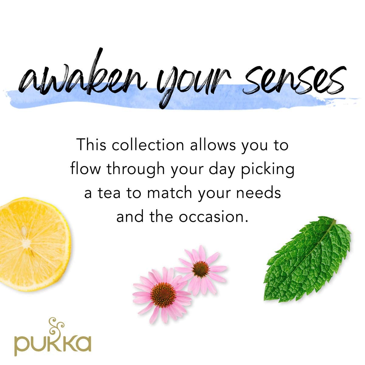 Pukka Organic Herbal Tea Collection, Five Herbal Blends 20 Tea Bags