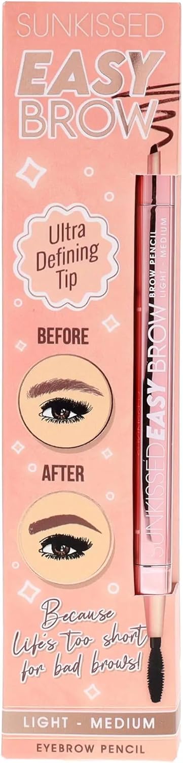 Sunkissed Easy Brow Eyebrow Pencil 0.1G - Light/Medium