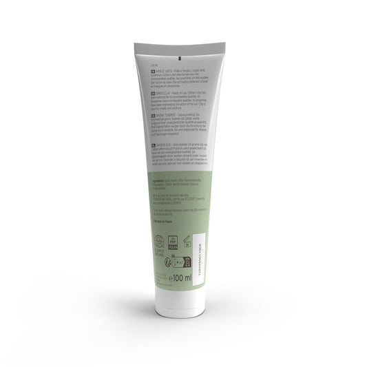 Cattier Green Clay Mask Ready For Use With All Natural Ingredients 100 Ml : Beauty & Personal Care