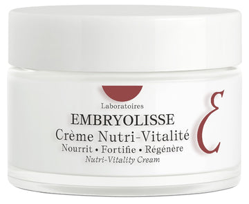 Embryolisse Nutri-Vitality Age-Defying Face Cream, Collagen-Supporting Moisturizer For Mature, Sensitive Skin With Red Maple Extract & Macadamia Oil, 1.69 Fl Oz