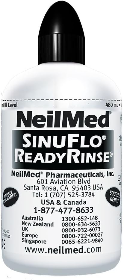 Neil Med SinuFlo Ready Rinse, 8 fl oz : Health & Household