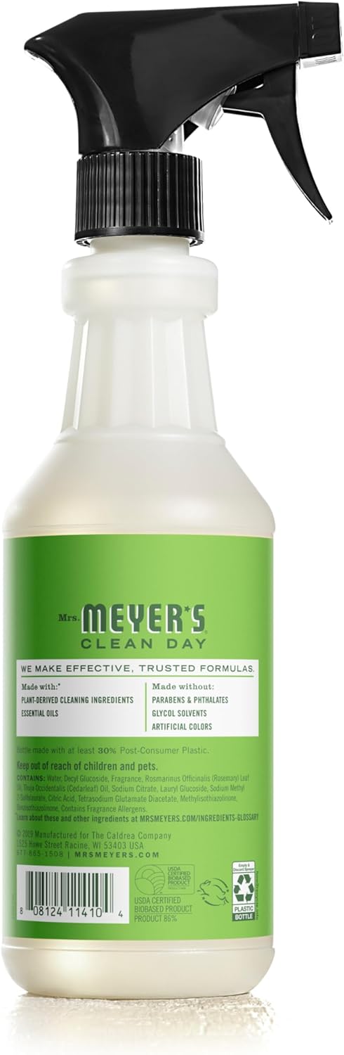 Mrs. Meyer'S Clean Day Multi-Surface Everyday Cleaner, Fresh Cut Grass Scent, 16 Ounce Bottle