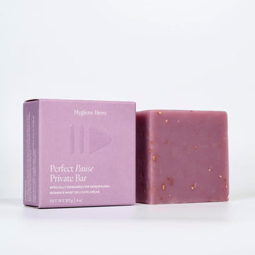 Perfect Pause Private Bar - Soap for Menopausal Women | All Natural, Handcrafted, Vegan and GMO-Free