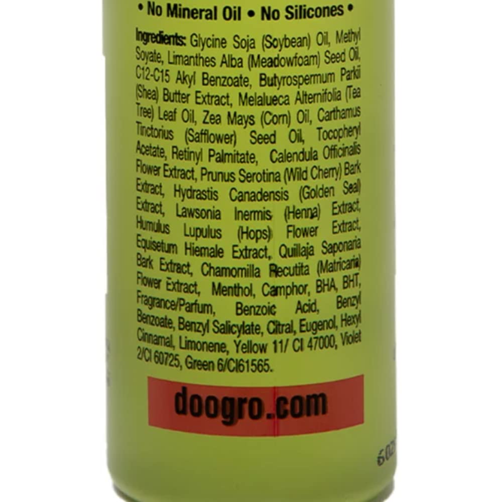 Doo Gro Growth Oil 4.5Oz. Anti Itch By Doo Gro : Beauty & Personal Care