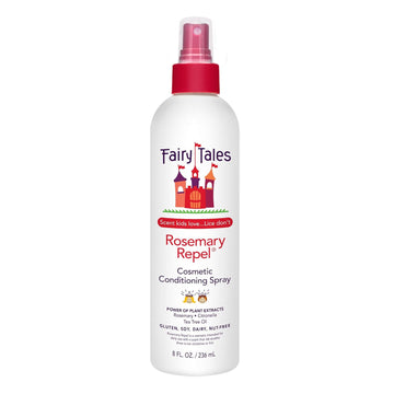 Fairy Tales Rosemary Repel Daily Kids Conditioning Spray – Kids Like The Smell, Lice Do Not, 8 Fl Oz. (Pack Of 1)