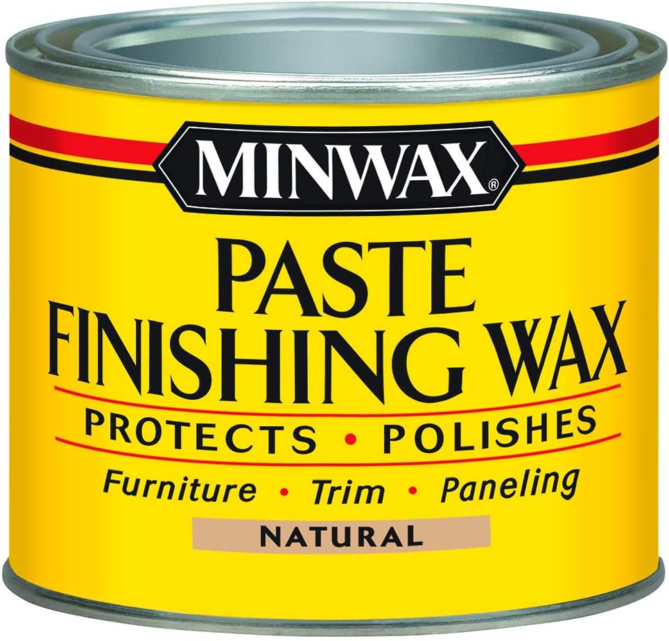 Minwax 785004444 Paste Finishing Wax, 1-Pound, Natural