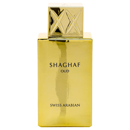 Swiss Arabian Shaghaf Oud Aswad | Oriental Woody Eau De Parfum 75Ml – 2.5 Oz | Long-Lasting Unisex Arabic Oud Fragrance For Men & Women | Luxury Arabic Perfume For Fall & Winter
