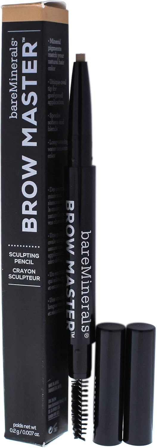 bareMinerals Brow Master Sculpting Pencil - Blonde For Women 0.007 Oz Eyebrow Pencil