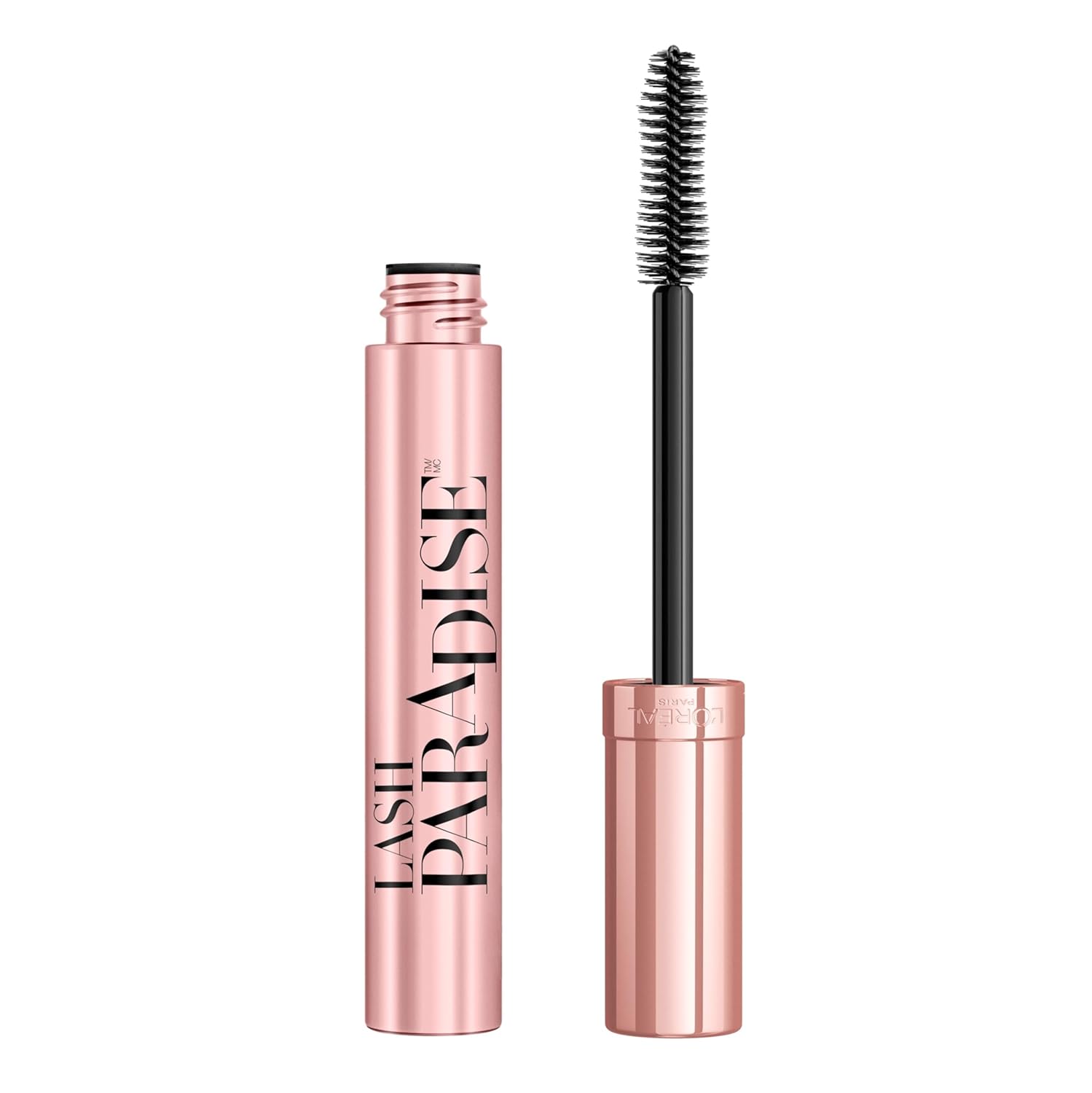 L'Oreal Paris Voluminous Makeup Lash Paradise Mascara, Voluptuous Volume, Intense Length, Feathery Soft Full Lashes, No Flaking, No Smudging, No Clumping, Black Brown, 0.25 Fl Oz (Pack Of 1)