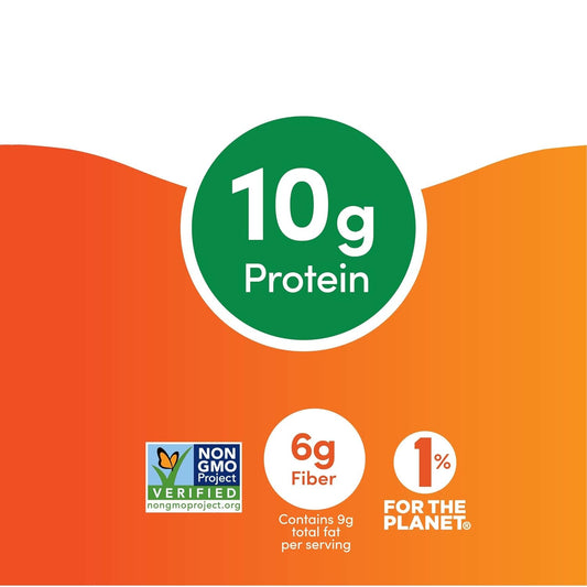 Kashi GO Cold Breakfast Cereal, Vegan Protein, Fiber Cereal, Peanut Butter Crunch, 13.2oz Box (1 Box)