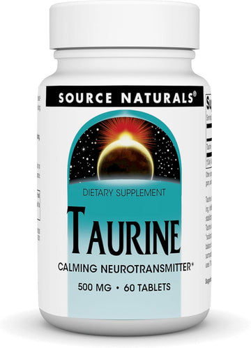 Source Naturals Inc. Taurine 500 Mg 60 Tabs