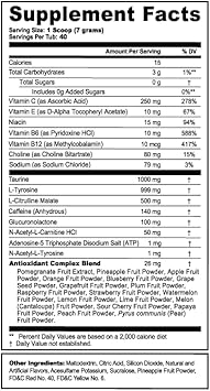 G Fuel Atari 2600+™ Energy Powder, Sugar Free, Clean Caffeine Focus Supplement, Water Mix, Red Explosive Fruit Gummy Flavor, Focus Amino, Vitamin + Antioxidants Blend, 9.9 oz (40 Servings) : Health & Household