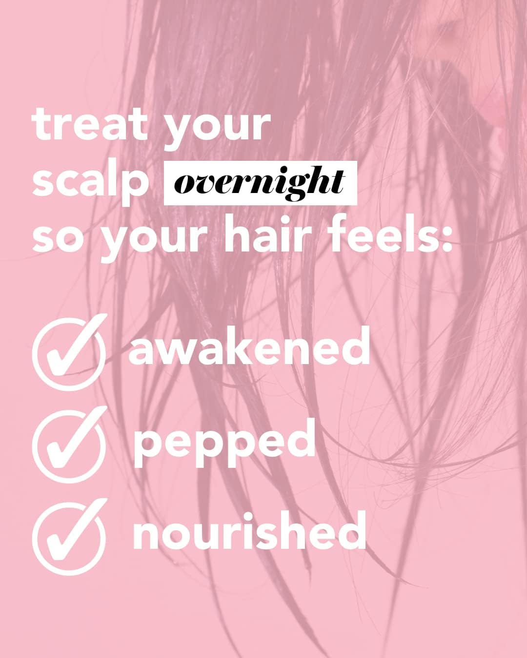 Saturday Skin Scalp + Hair Strengthening Peptide Treatment Overnight Serum Awakened Pepped Nourished Thicker Longer For Thin & Dry Hair Collagen Keratin (2.70 Fl. Oz.) : Beauty & Personal Care