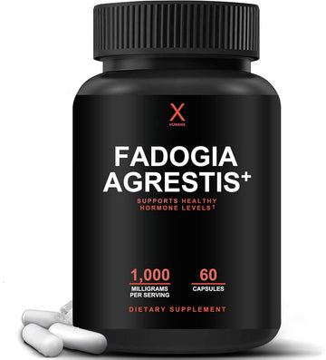 Humanx Fadogia Agrestis, Tongkat Ali & Beta Ecdysterone 1000Mg - Usa Third Party Tested Supplement - Powerful Extracts To Support Athletic Performance & Muscle Mass - Veggie Capsules Supplements