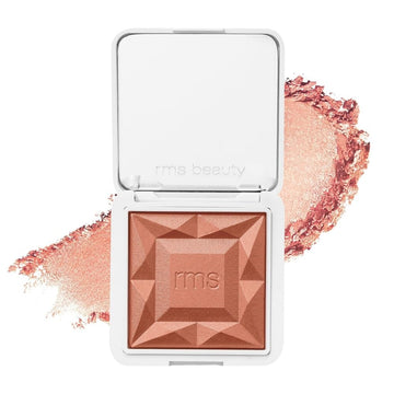 Rms Beauty Redimension Hydra Powder Blush - Powder Gel Blush For Cheeks, Blush Cream, Cream Blush Makeup Shimmer Blush Powder Cheek Tint, Face Blushes