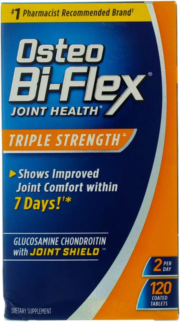 Osteo Bi-ex Triple Strength Coated Tablets, 120 Ct (4 Pack) (Bundle)