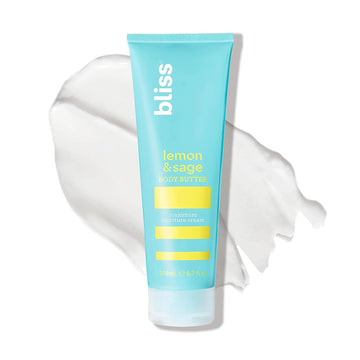 Bliss Lemon and Sage Body Butter - Maximum Moisture Cream - 6.7 Fl Oz Lotion for Dry Skin - Long-Lasting Moisturizer for Women & Men - Vegan and Cruelty-Free