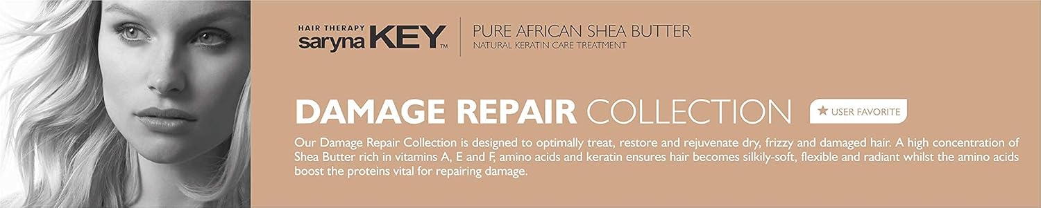 Damage Repair Treatment Kit – Shea Butter Mask, Shea Shampoo, Shea Oil - For Dry, Frizzy & Weakened Hair With Pure African Shea Butter - Travel Size Mini Kit : Beauty & Personal Care