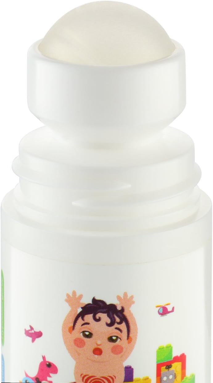 Mamaearth Easy Baby Tummy Roll On for Digestion & Colic Relief with Hing & Fennel | Natural Gas Relief Belly Rub for Delicate Skin of Babies | 40ml/1.35 Fl Oz : Baby