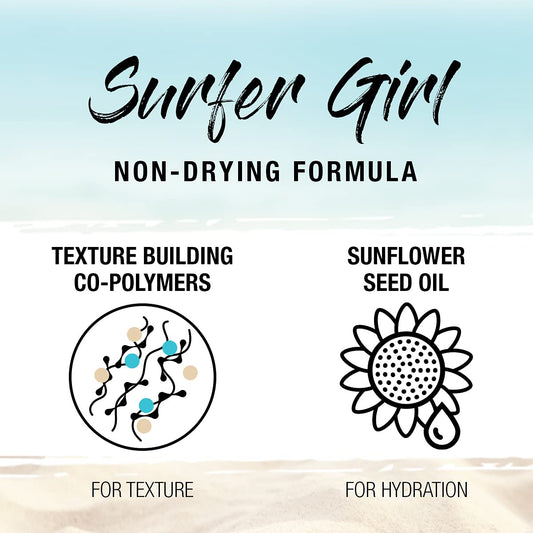 Sexyhair Texture Surfer Girl Dry Texturizing Spray | Maintains Natural Shine | Up To 24 Hour Humidity Resistance | All Hair Types