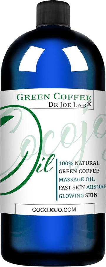 Green Coffee Bean Massage Oil Mixed with Very Rich Selected Oils - 33 OZ