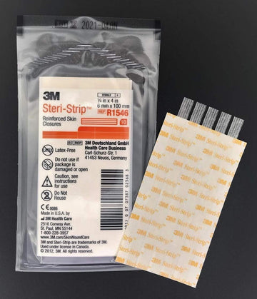 Butterfly Stitches Strip| 3Mm X 75Mm (5 Packs Of 5) 25 Strips | Skin Closure Strips| Sterile And Hypoallergenic (R1540)