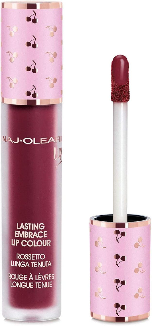 Naj-Oleari Lasting Embrace Lip Color Lipstick Make-Up Face 10 Burgundy Dark