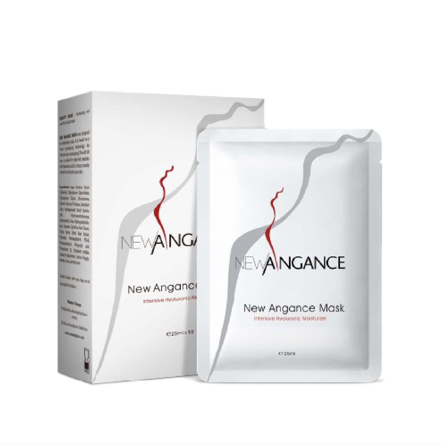Mask, Revitalizing, Moisturizing, Soothing Skin Texture, 10 Sheets (Hyaluronic Mask)
