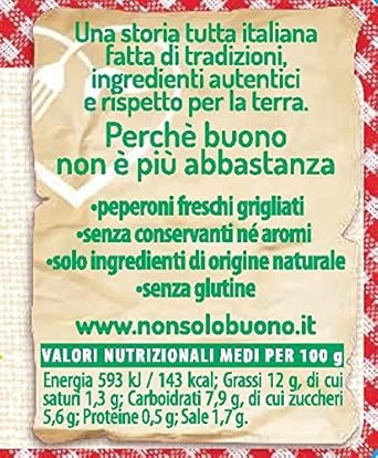 Le Conserve Della Nonna Pesto Di Peperoni 190G