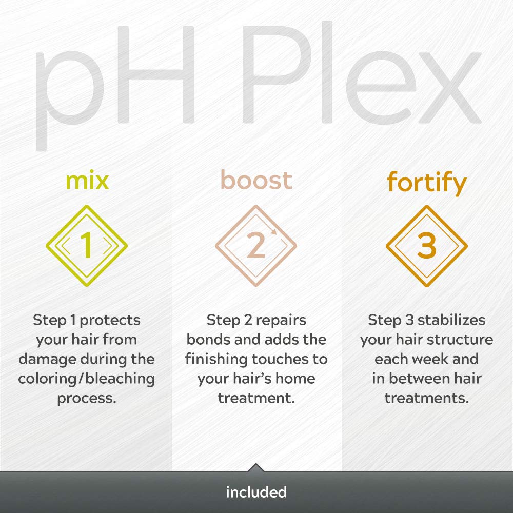 pH Plex Full Service Kit: Protect&Repair your hair during and after hair color & bleach. Complete kit for 1 month. Includes salon quality Plex step #1. : Beauty & Personal Care