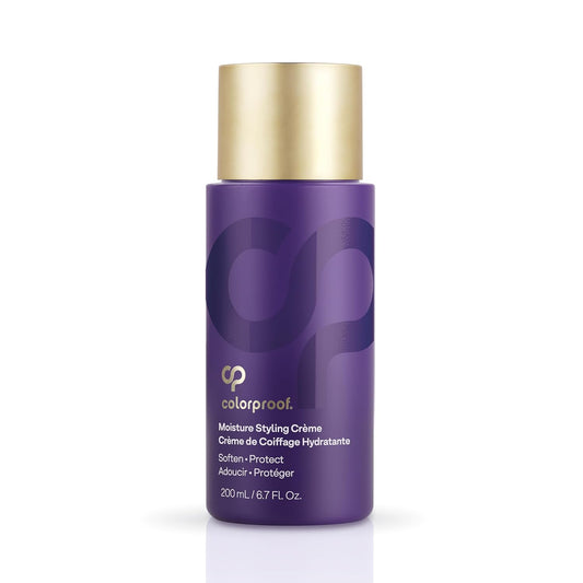 Colorproof Moisture Styling Crème 6.7Fl. Oz. Leave-In Moisturizing Heat And Color Protection Cream For Smooth & Soft Finish, Gingered Amber Scent