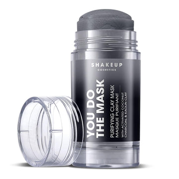 Mens Charcoal Face Mask Stick, Purifies, Cleanses, Hydrates & Nourishes With Coconut Extract. Vegan, Mess-Free & Easy To Apply, 35G. Aka. You Do The Mask
