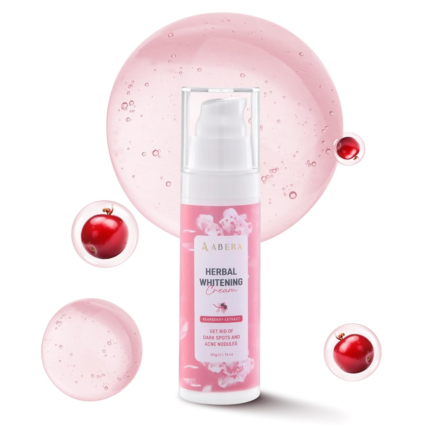 Abera Underarm Dark Spot Corrector Cream With Bearberry Extract, Targeted Armpit Spot Reducer & Sensitive Area Skin Tone Enhancer, Natural Even Tone Solution With Arbutin & Niacinamide