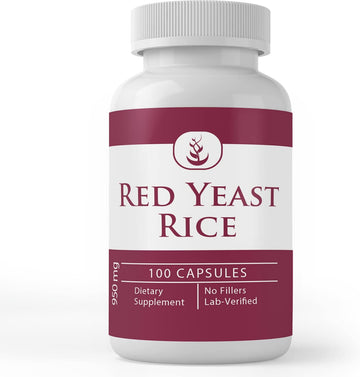 Pure Original Ingredients Red Yeast Rice Extract, (100 Capsules) Always Pure, No Additives Or Fillers, Lab Verified