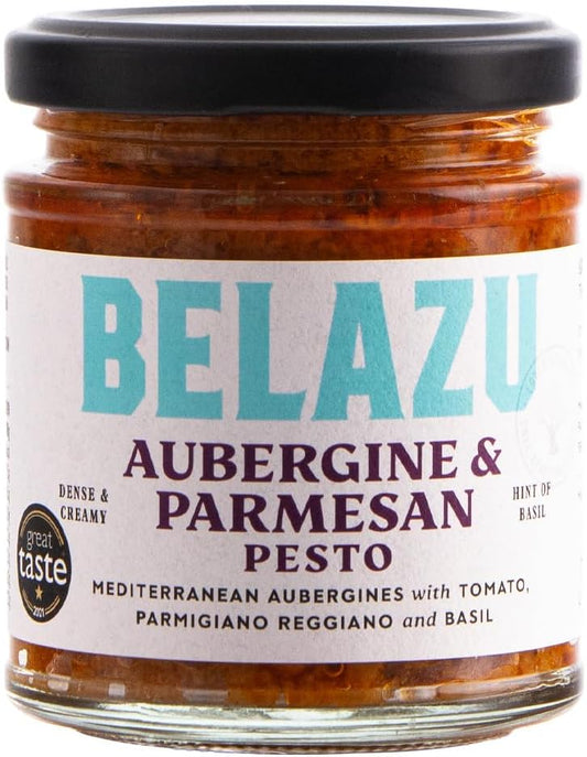 Belazu Aubergine and Parmasan Pesto, 165g : Amazon.co.uk: Grocery