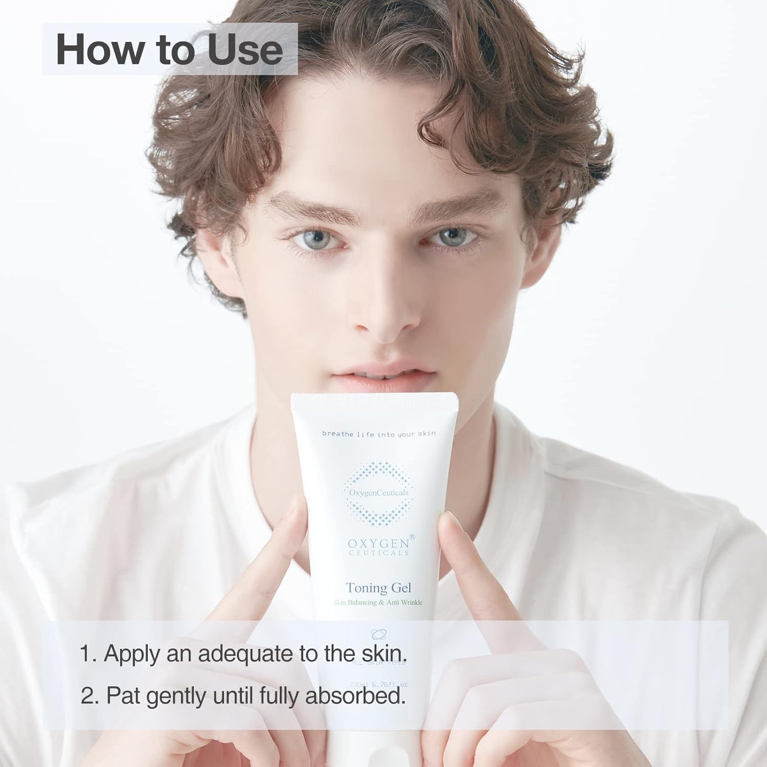 Oxygenceuticals Toning Gel – Anti-Aging Gel For Skin Firming And Toning, Ph-Balancing Anti-Wrinkle Toner For Face And Body (200Ml / 6.67 Oz) : Beauty & Personal Care