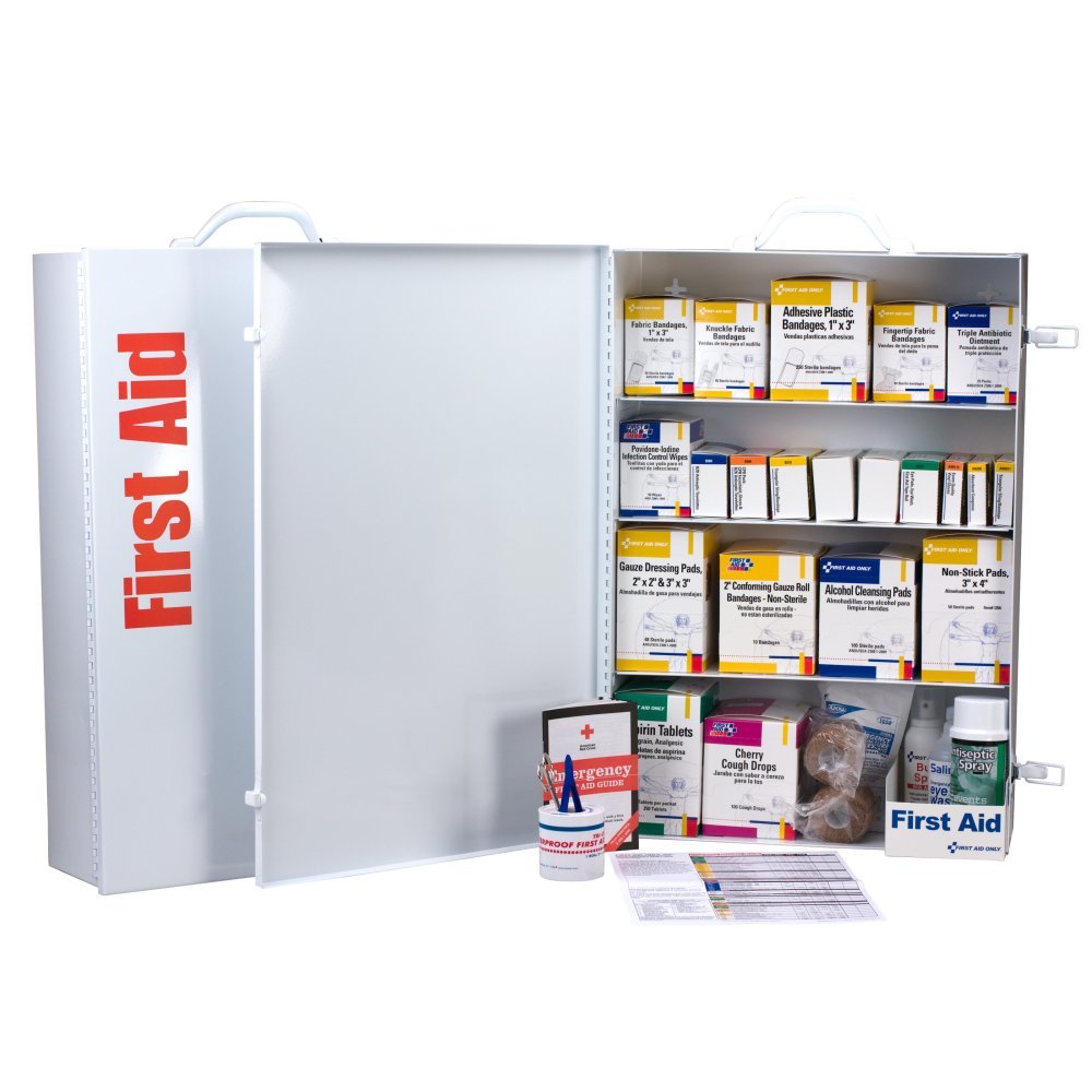 First Aid Only 4 Shelf Industrial First Aid Station, 19.5 Pound : Health & Household